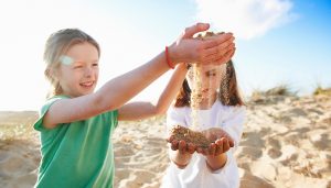 sabbia bambini infezioni
