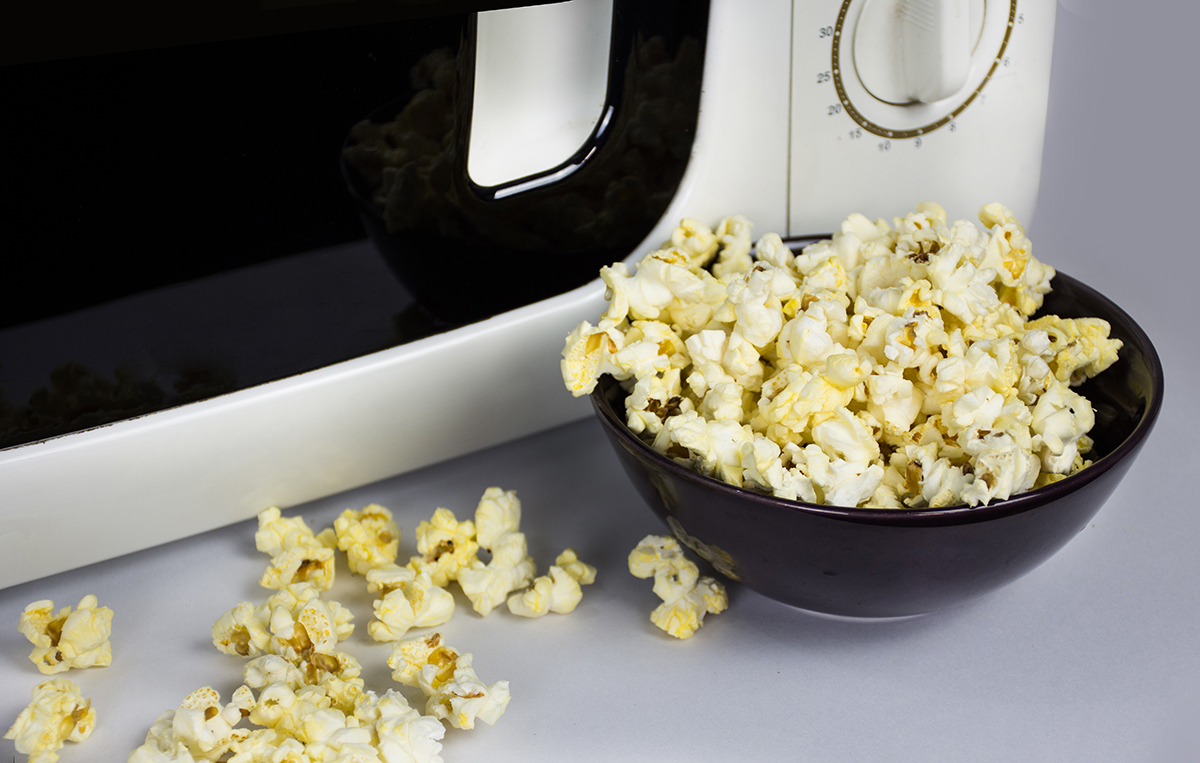 popcorn cotti al micronde