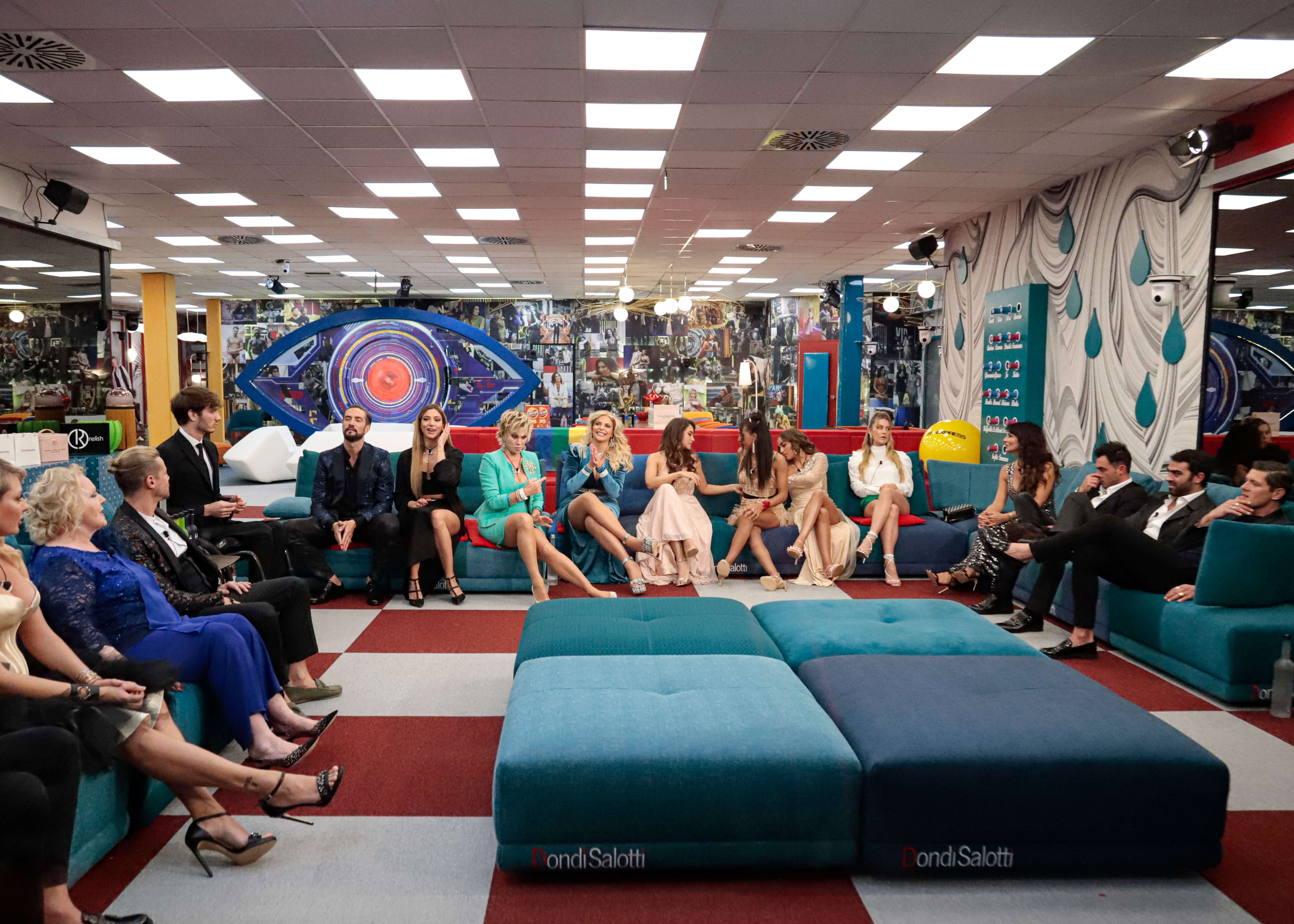 gf vip tampone covid concorrenti